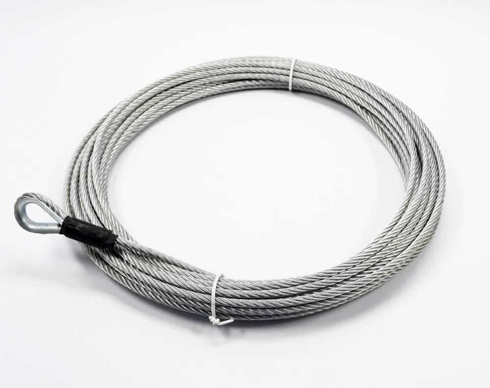 Moose Utility Division ATV - Quad "Aggro" Seilwinden Ersatz Stahlseil 15 Meter x 6mm