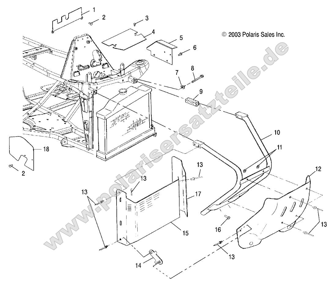 Front Bumper and Shields Front Bumper and Shields