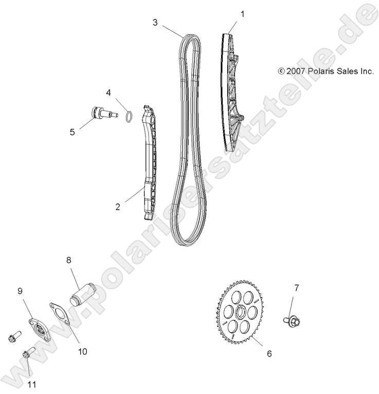 ENGINE, CAM CHAIN ENGINE, CAM CHAIN