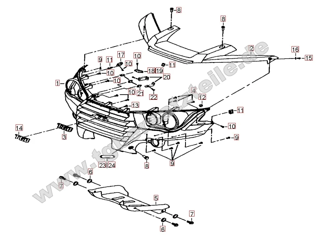 Stoßstange vorne Stoßstange vorne