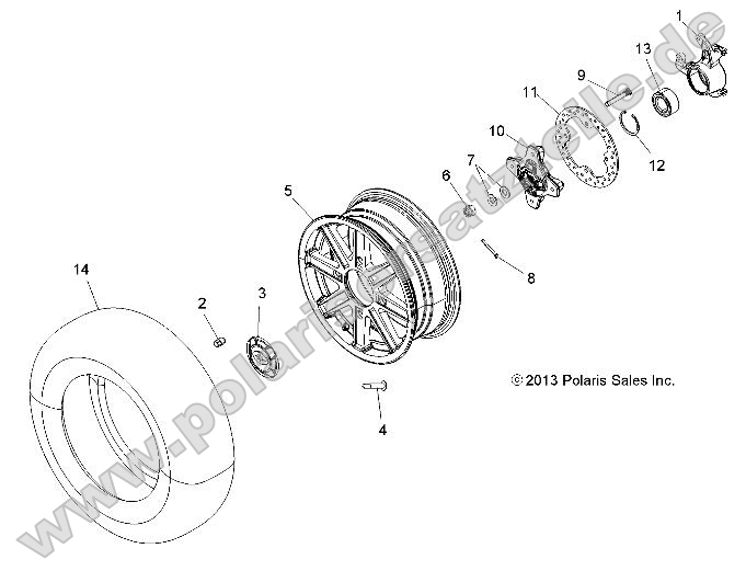Wheels, Front and Hub Wheels, Front and Hub