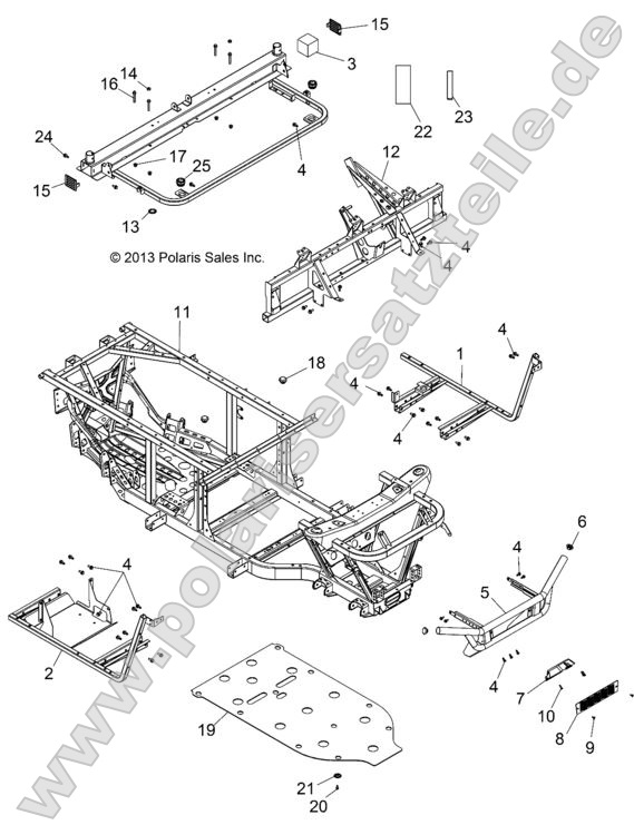 Chassis, Frame and Front Bumper