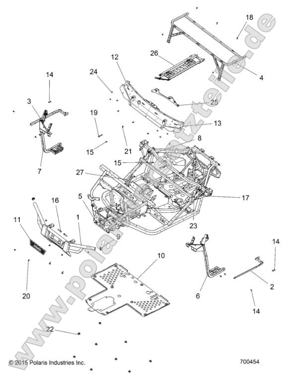 Chassis, Frame and Front Bumper Chassis, Frame and Front Bumper