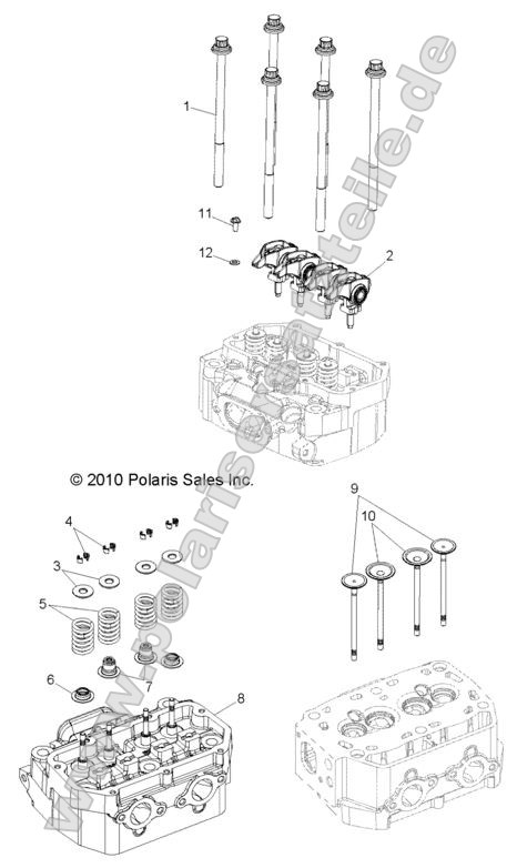 Engine, Cylinder Head and Valves