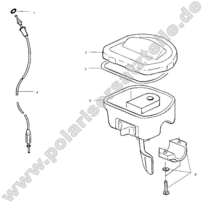 Controls - Throttle Asm/Cable Controls - Throttle Asm/Cable