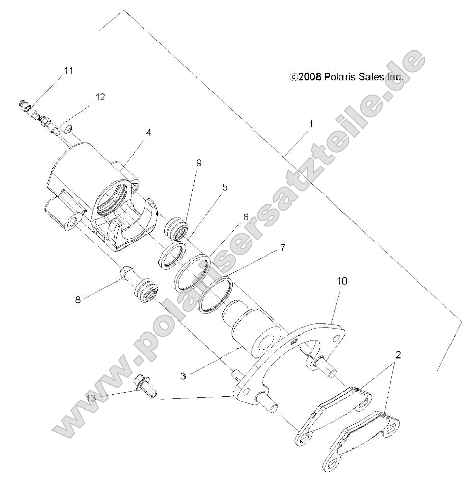 Brakes, Rear Caliper Brakes, Rear Caliper