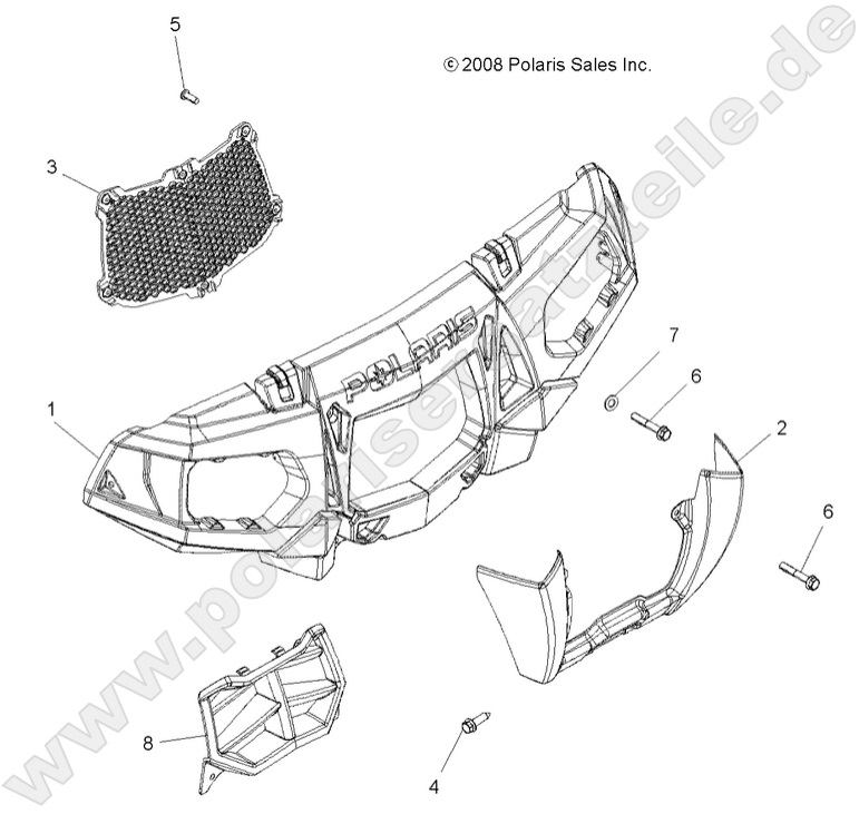 BODY, FRONT BUMPER and MOUNTING BODY, FRONT BUMPER and MOUNTING