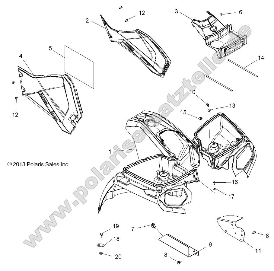 Body, Front Cab and Side Panels Body, Front Cab and Side Panels