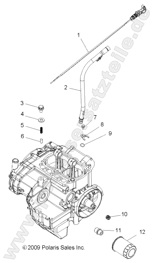 Engine, Oil Filter and Dipstick Engine, Oil Filter and Dipstick