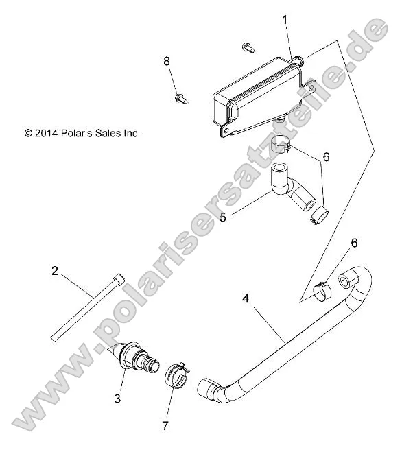 Engine, Breather Hose Engine, Breather Hose
