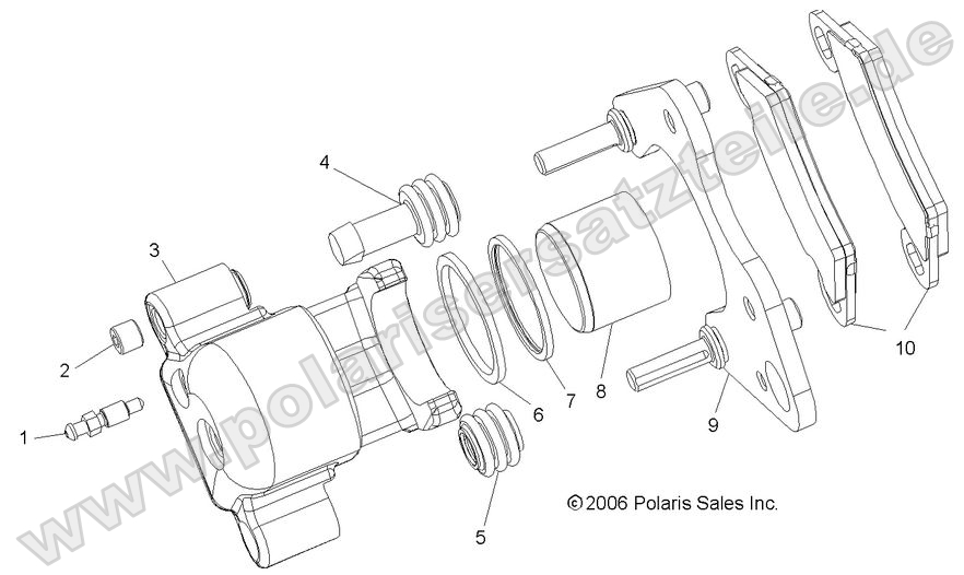 Brake Caliper, Front