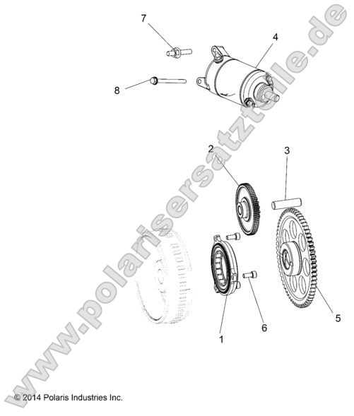 Engine, Starter Drive