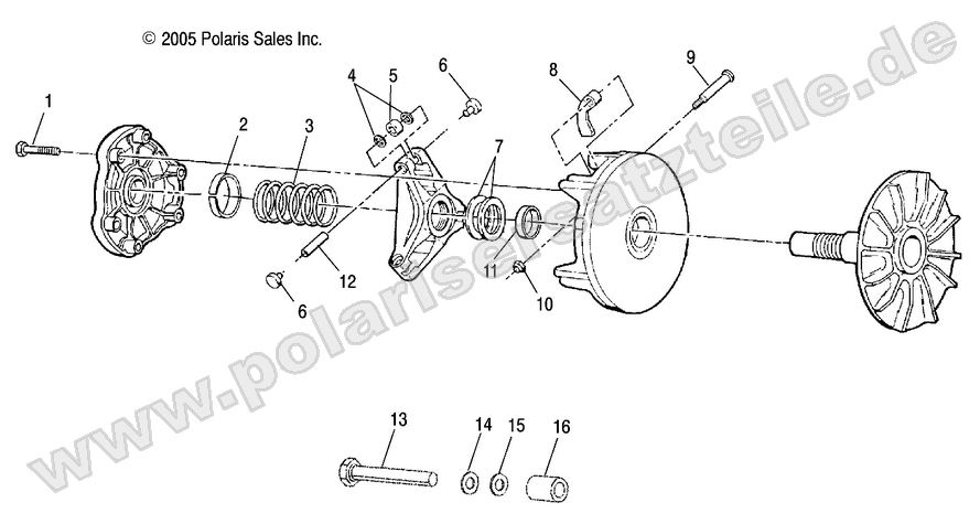 DRIVE CLUTCH DRIVE CLUTCH