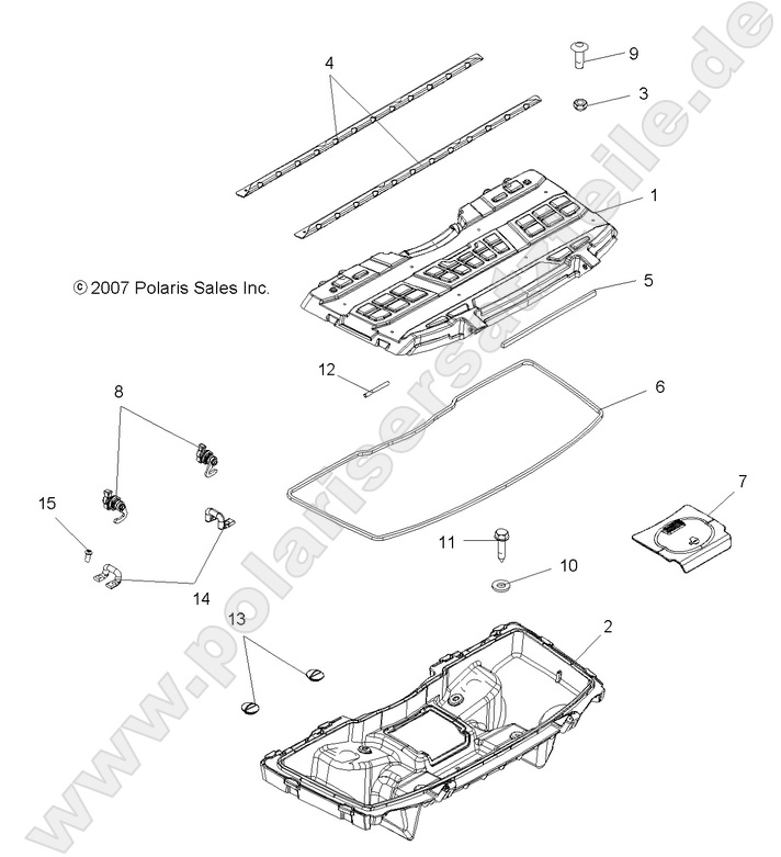BODY, FRONT STORAGE BOX BODY, FRONT STORAGE BOX