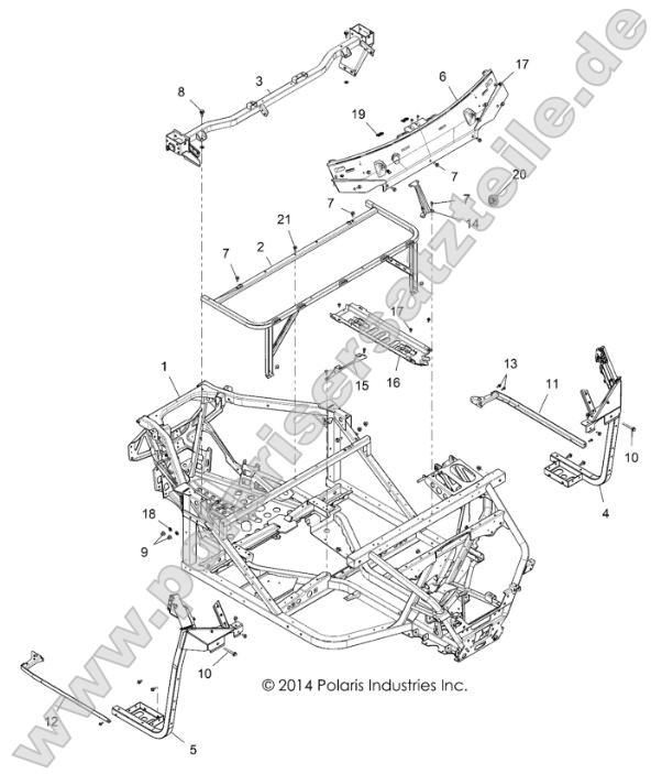 Chassis, Main Frame Chassis, Main Frame