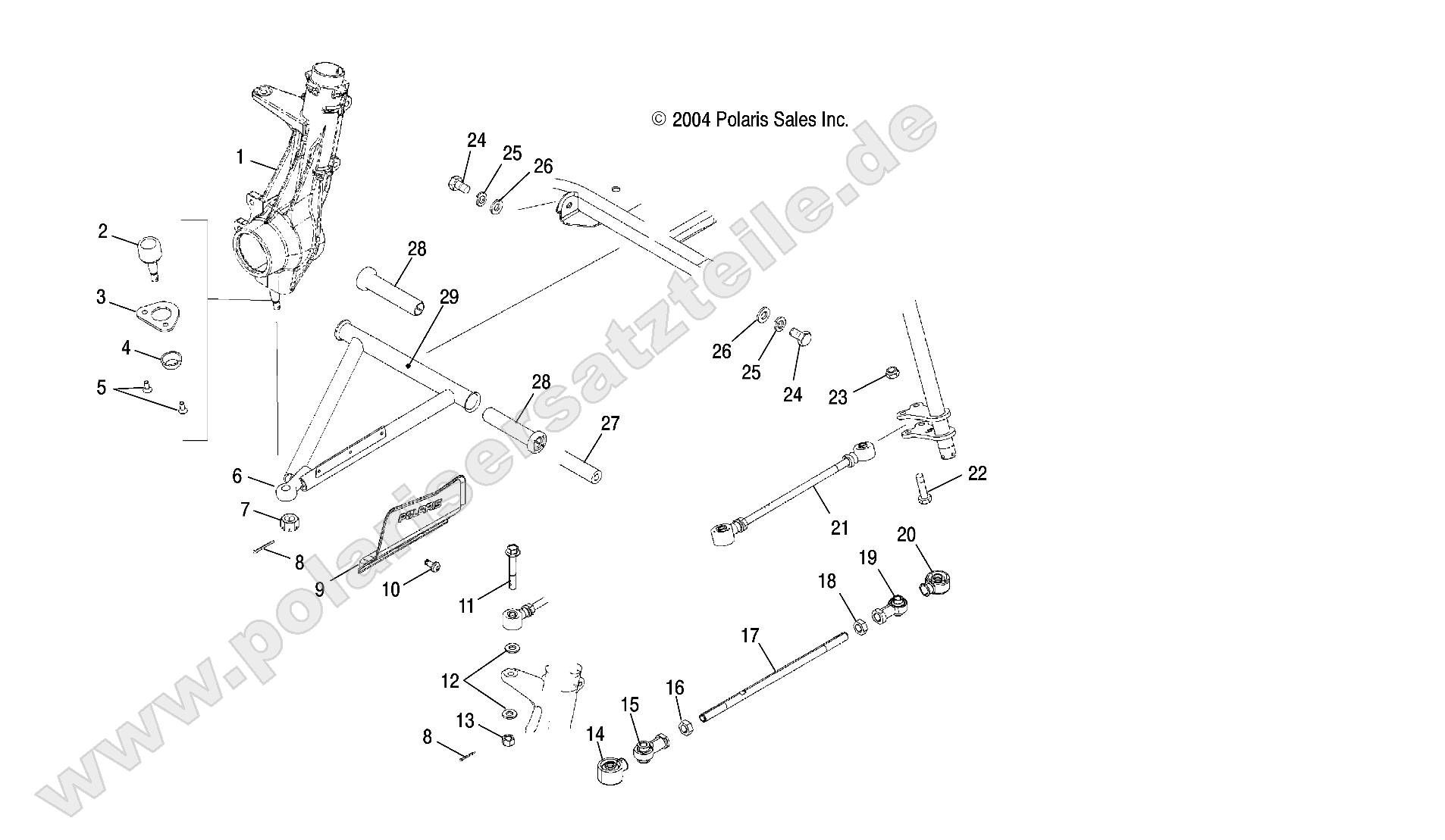 A-ARM/STRUT MOUNTING