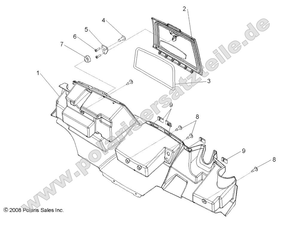 Body, Glove Box Storage