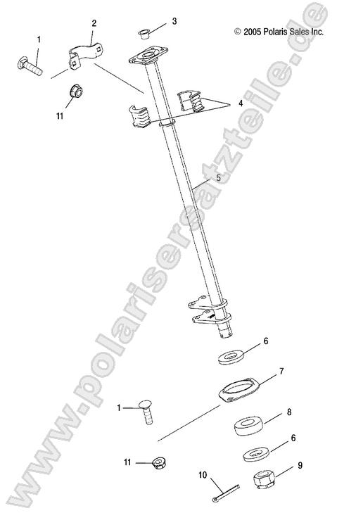 STEERING POST STEERING POST