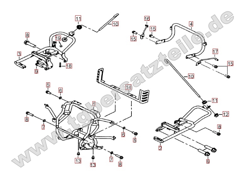 Stoßstange vorne und hinten