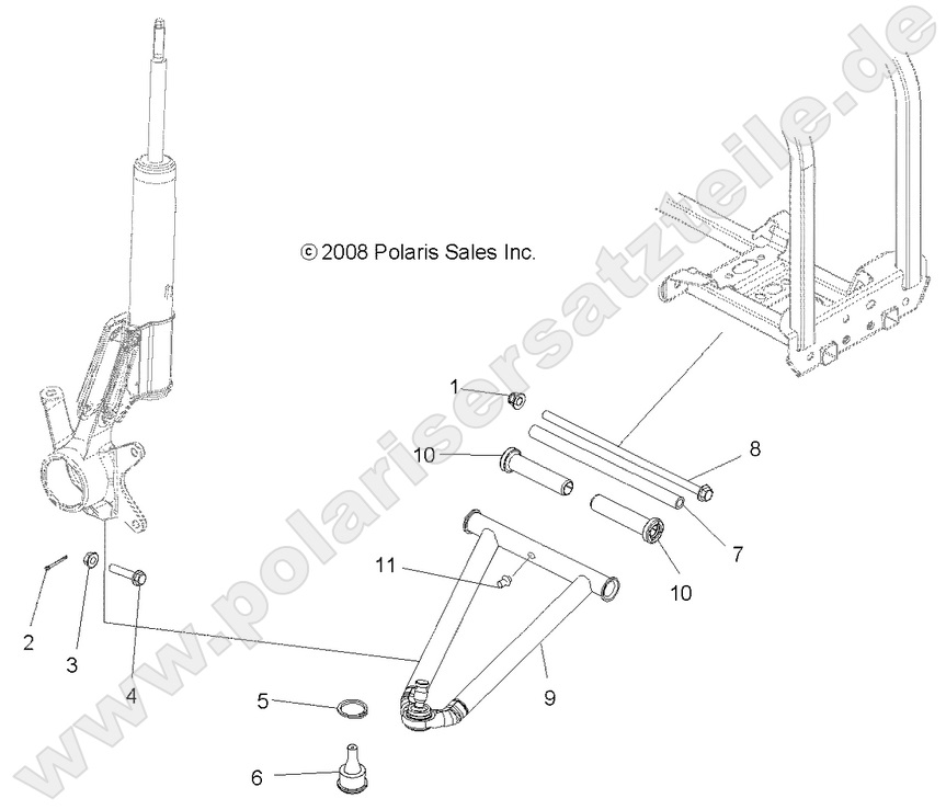 SUSPENSION, A-ARM and STRUT MOUNTING