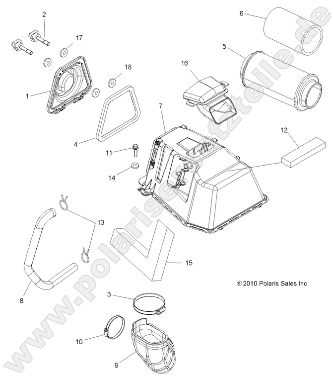 ENGINE, AIR INTAKE (Built 10/22/10 and Before)