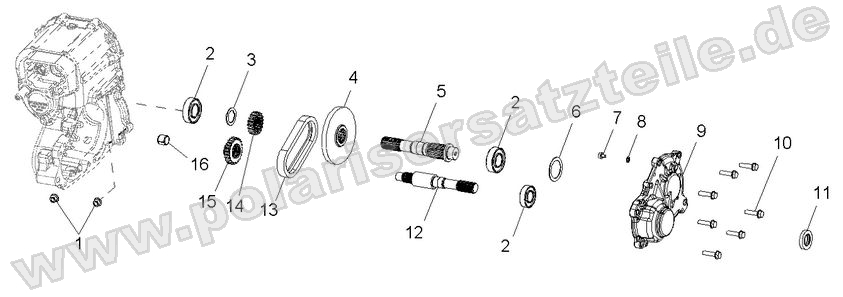 Transmission, Outout Shaft