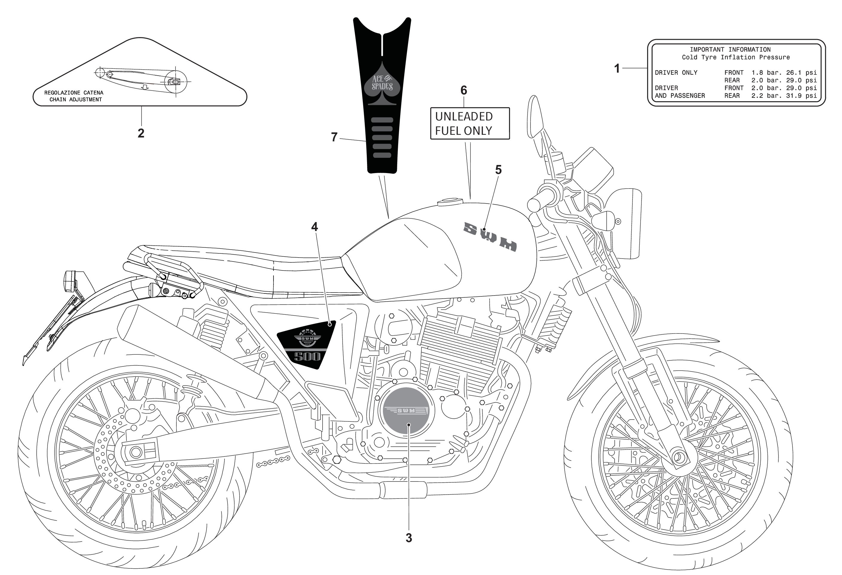 Aufkleber Ace of Spades Aufkleber Ace of Spades