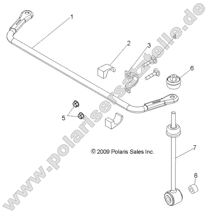 Suspension, Rear Stabilizer Bar