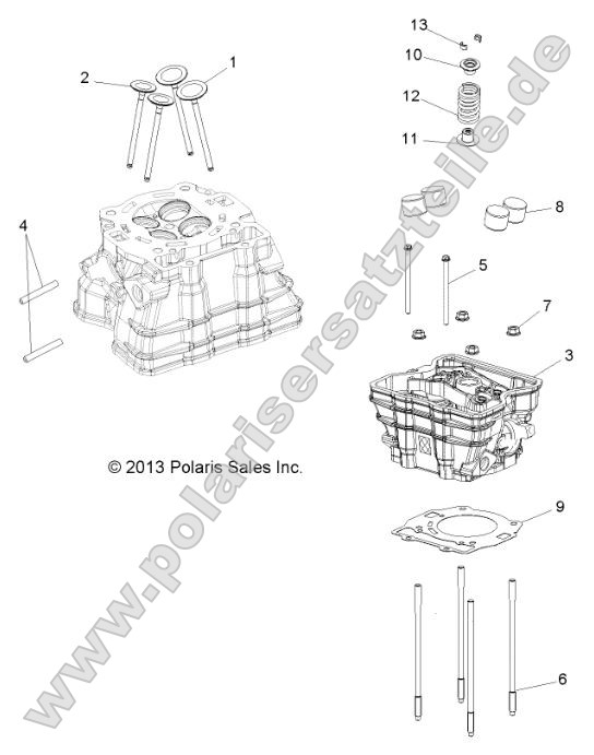 Engine, Cylinder Head