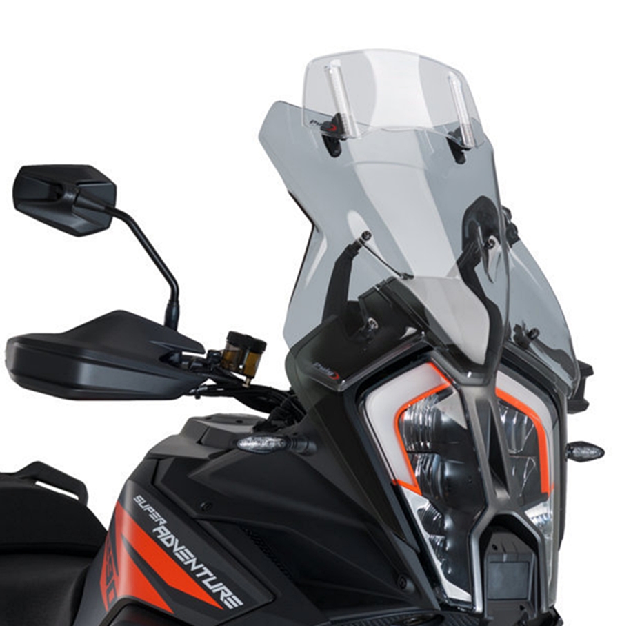 Puig Touren Verkleidungsscheibe + Spoiler Getönt - KTM 1290 S /R Adventure 2021-22