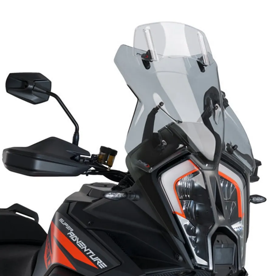 Puig Touren Verkleidungsscheibe + Spoiler Getönt - KTM 1290 S /R Adventure 2021-22