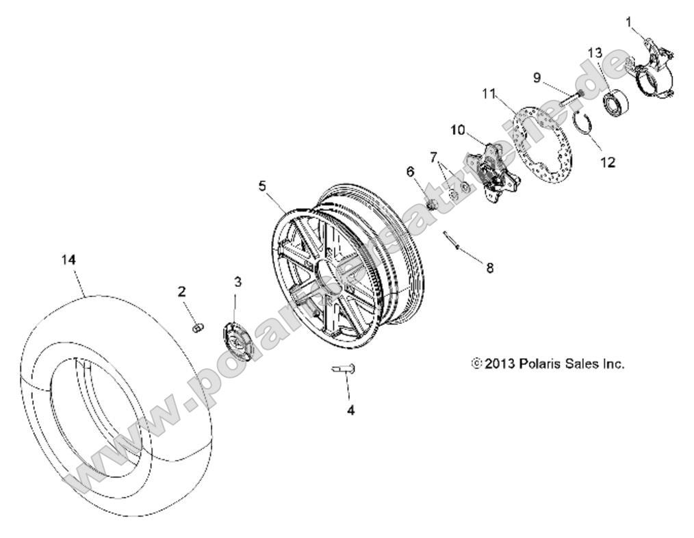 Wheels, Front and Hub Wheels, Front and Hub