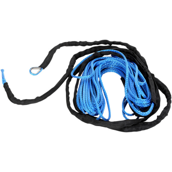 Moose Utility Synthetik Nylon Seilwinden Seil 15 m x 5 mm - blau