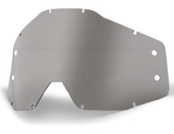 100% Offroad Brille Ersatzglas Smoke - für Forecast Advanced 1 Roll Off System