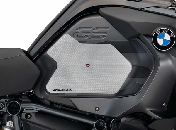 OneDesign Racing Tank Grip Pads Transparent BMW R 1200 GS Adventure 2014-18