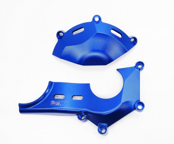 Racing Factory CNC Motordeckelschutz Set blau Suzuki GSX-R 1000 /R 2017-
