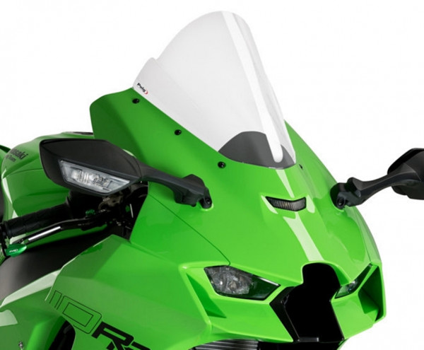 Puig Racing Verkleidungsscheibe Transparent - Kawasaki ZX-10R /RR Ninja 2021-22