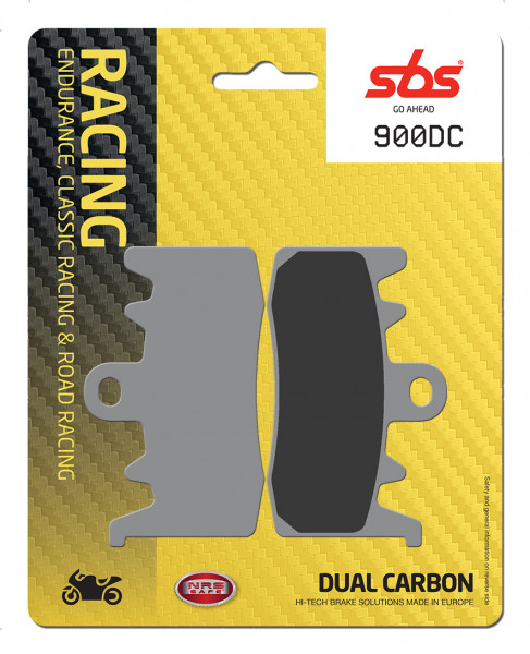 SBS Bremsbeläge DC Dual Carbon Racing "Trackday" - 900DC