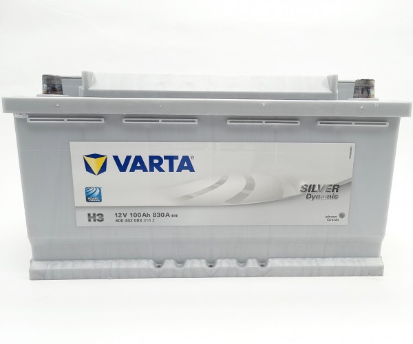 Динамики варта. Varta h3 Silver Dynamic 12v 100ah 830a. 600402083 Varta. Варта н3 12v 100ah. Varta Power 12v 100ah.