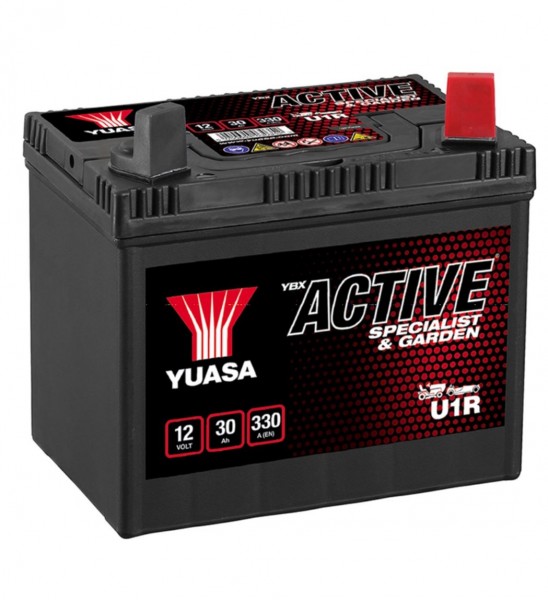 Yuasa YBX U1R Gartengeräte - Rasenmäher Batterie 12V 30AH